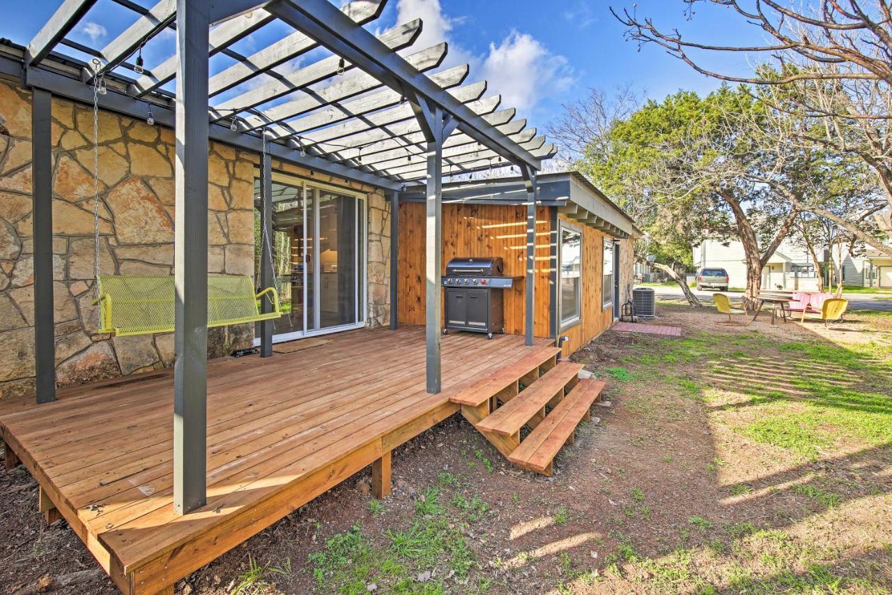 Retro Updated Blanco Abode - Steps To Main Street! Exterior foto
